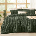 Bedsure Tufted Boho Comforter Set King Size by Unknown