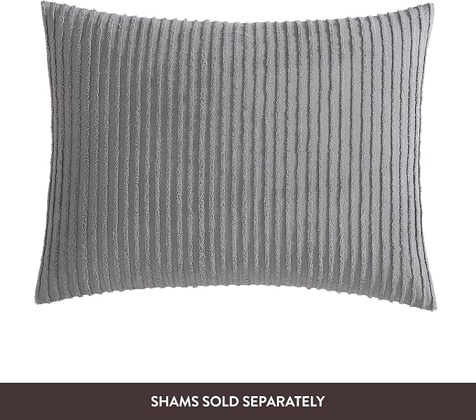 Beatrice Home Fashions Twin Channel Chenille Bedspread, lightweight tufted 100% - Image 5