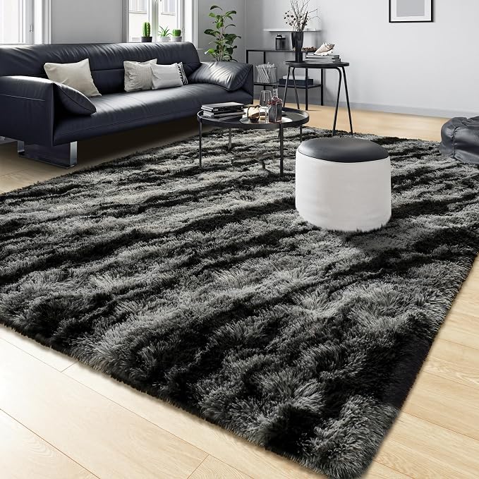 Area Rugs 9x12 for Living Room, Super Soft Fluffy Rugs for Bedroom, Modern - Image 8