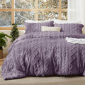 Bedsure Tufted Boho Comforter Set Queen Size by Unknown