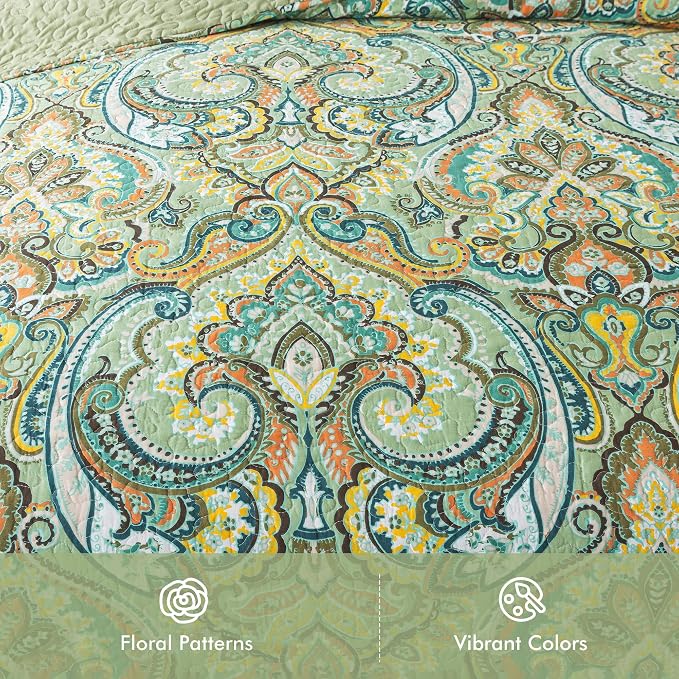 Etwel Lightweight Cotton California King Quilt Set - Image 2