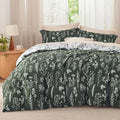 Bedsure Dark Olive Queen Comforter Set by Unknown