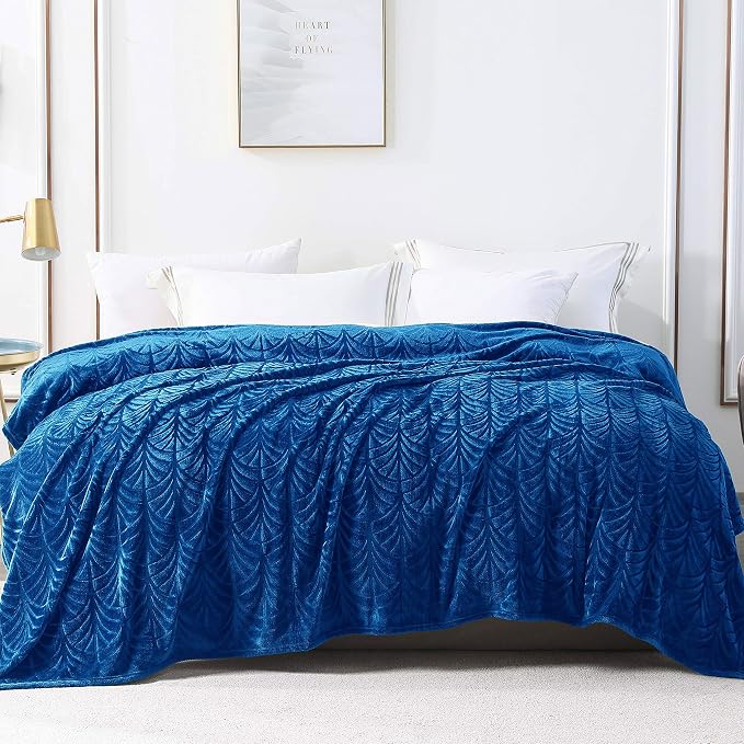 Whale Flotilla Soft Flannel Fleece Twin XL Size Blanket - Image 8