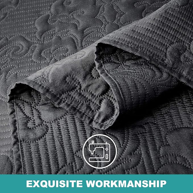 Hansleep Black Quilt Twin Size - Image 5