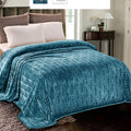 Whale Flotilla Soft Flannel Fleece Twin Size Blanket by WHALEFLOTILLA