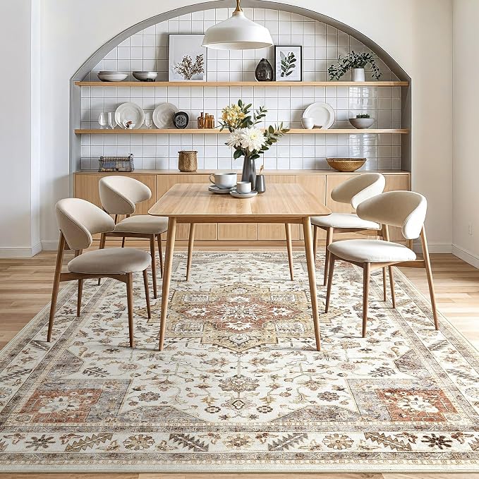 cotiled 10x12 Area Rug for Living Room, Traditional, Dining Room, and Home - Image 7