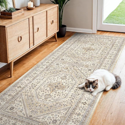 2x7 Washable Hallway Runner Rug by Puino