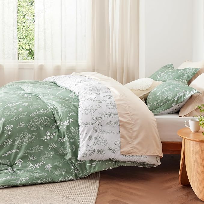 Bedsure Green Full Comforter Set - Image 4