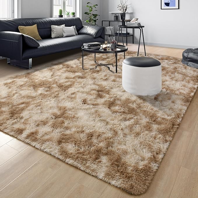 Soft Fluffy Rugs for Bedroom, 4x6 Area Rug for Living Room, Modern Shaggy Room - Image 8