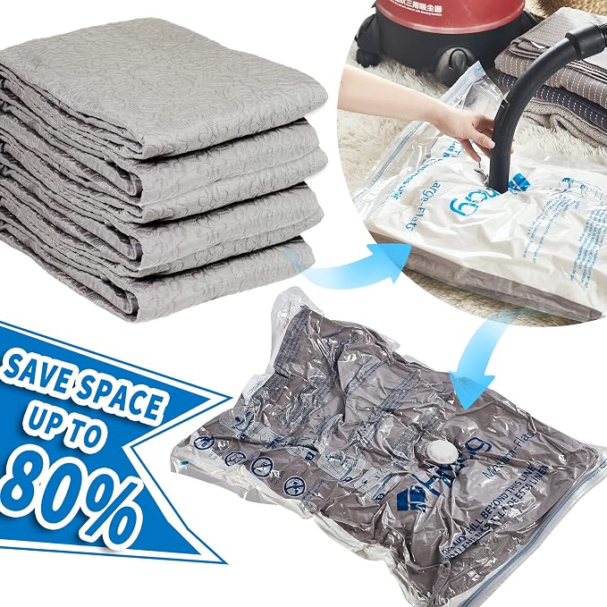 Vacuum Storage Bags, Space Saver Vacuum Seal Storage Bags 20-Pack Sealer Bags - Image 7