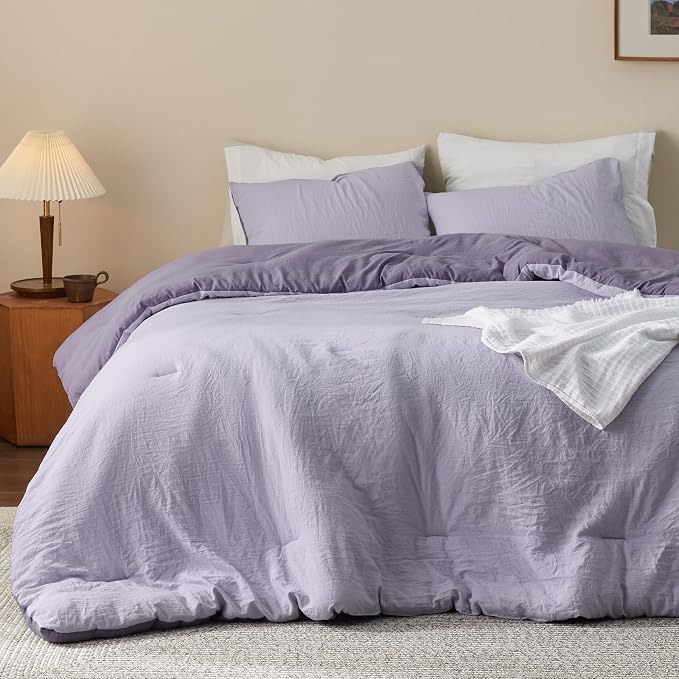 Bedsure King Comforter Set, 3 Pieces GentleSoft™ Bed Set, 1 Lightweight - Image 2