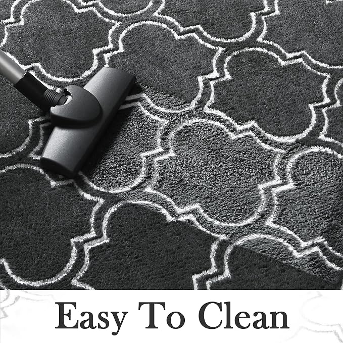 Chicrug 6x9 Shag Geometric Modern Area Rug - Image 8