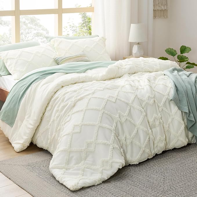 Bedsure Boho Comforter Set King - Image 2