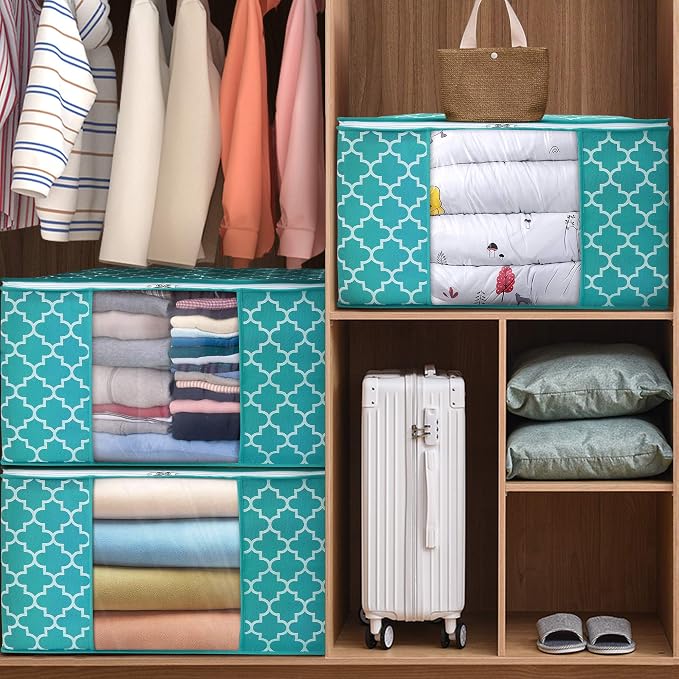 Storage Bags 100L 6Pack Clothes Organization and Storage Containers | Large - Image 4