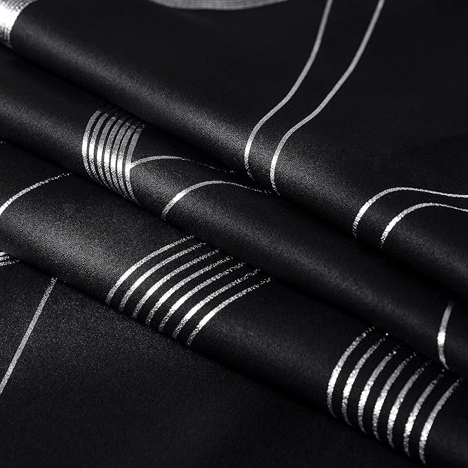 NICETOWN Black Out Curtains 54 inches Long - Image 8