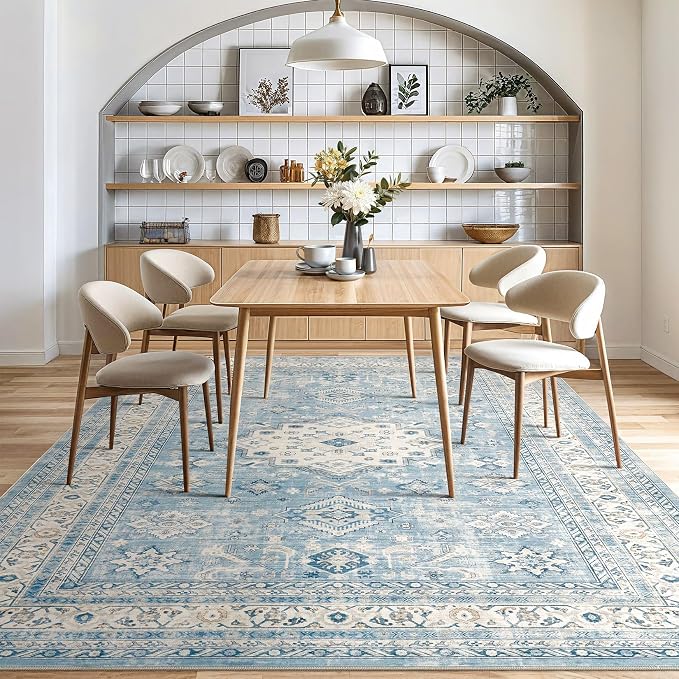 cotiled 8x10 Area Rug for Living Room, Traditional, Dining Room, and Home Office - Image 8