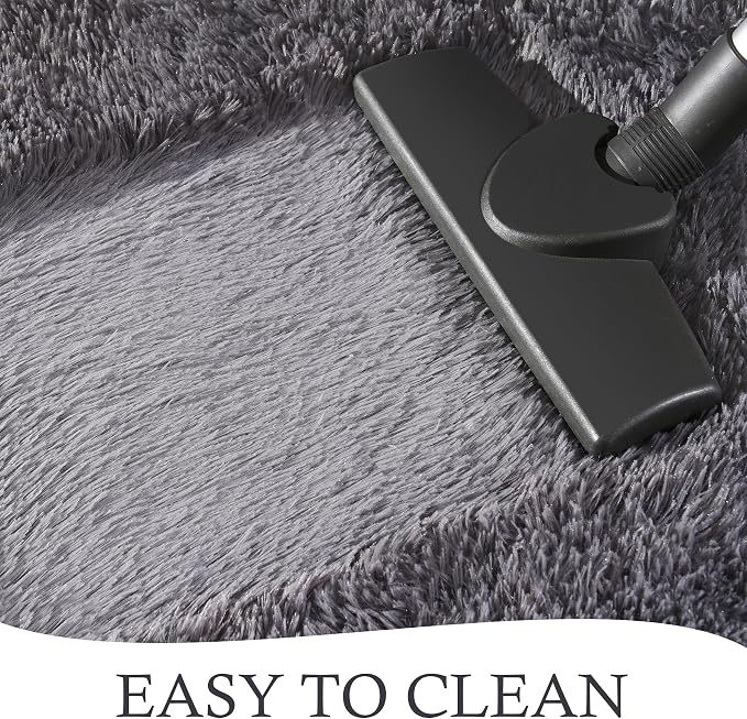 Chicrug Soft Runner Rugs for Bedroom Living Room Plush Fluffy Rug 2x8 | Shag - Image 7