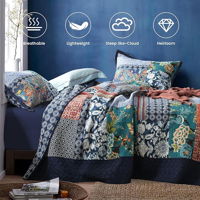 Secgo Queen Comforter Set for Bed - Image 3