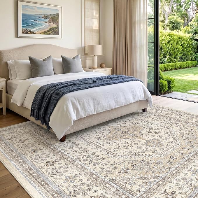 6x6 Square Washable Area Rug - Image 2