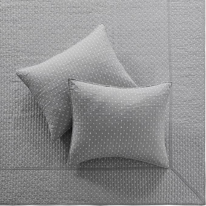 Levtex Home Cross Stitch Reversible Full Bedspread Set - Image 6