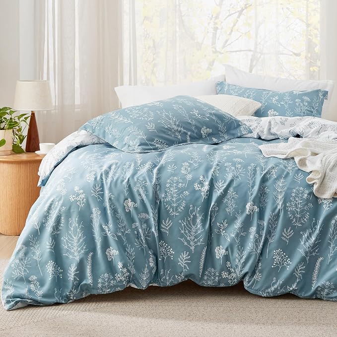 Bedsure Mineral Blue King Comforter Set by Unknown
