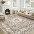 cotiled 8x8 Area Rug for Living Room, Traditional, Dining Room, and Home Office by COTILED