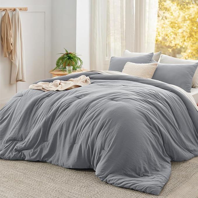 Bedsure Super King Plus Comforter Set, 3 Pieces GentleSoft™ Bed Set, 1 by Unknown