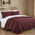 Chezmoi Collection Austin 3-piece Oversized Bedspread Coverlet Set by ChezmoiCollection