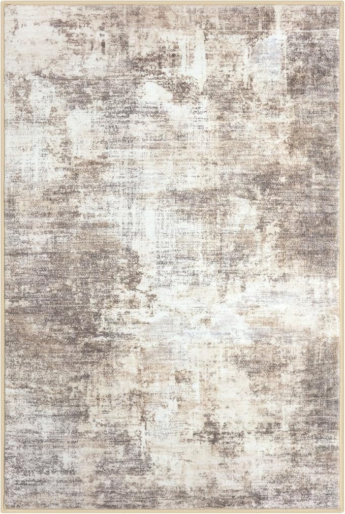 Small Abstract Area Rug 2x3 Ft Entryway Rugs Washable Door Mat Indoor Entrance - Image 10
