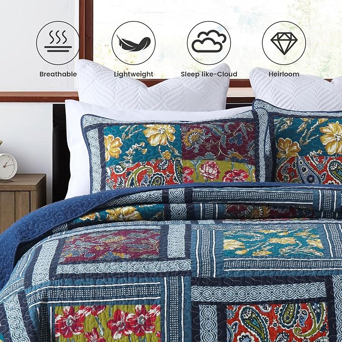 Secgo King Comforter Set for Bed - Image 3