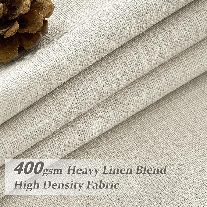 Extra Wide 70 Inch Blackout Pleated Curtains 120 Inches Long - Image 2