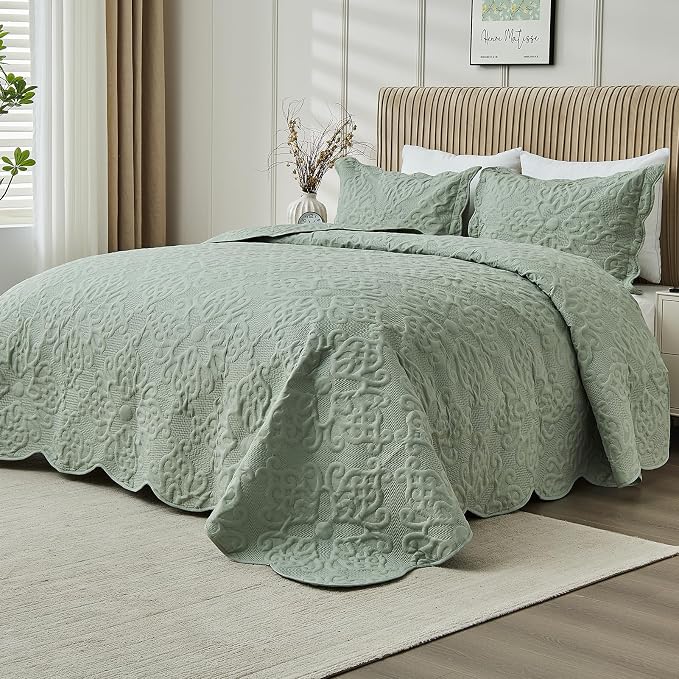 Oversized California King Bedspreads 120x120 by Kingnex