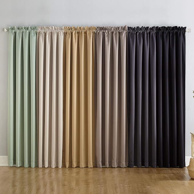 Sun Zero - 52468 Oslo Theater Grade Extreme 100% Blackout Rod Pocket Curtain - Image 8