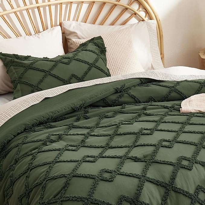 Bedsure Boho Comforter Set Queen - Image 3