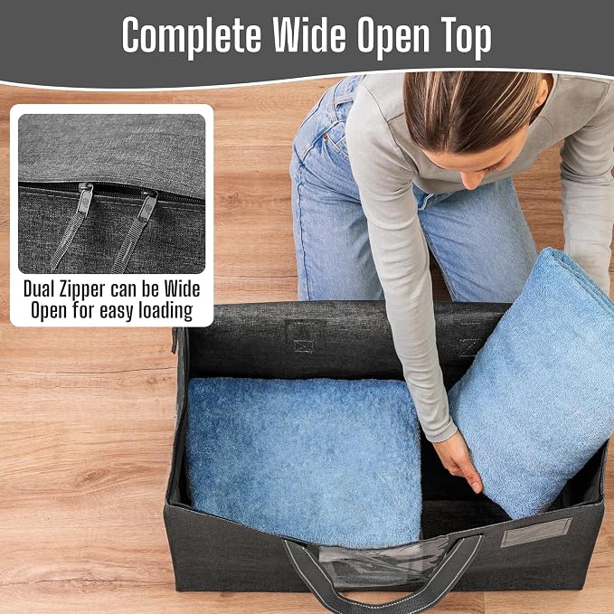 VENO Moving Bags, Wide Open Top, 8 Pack | Moving boxes Alternative, Heavy Duty - Image 3
