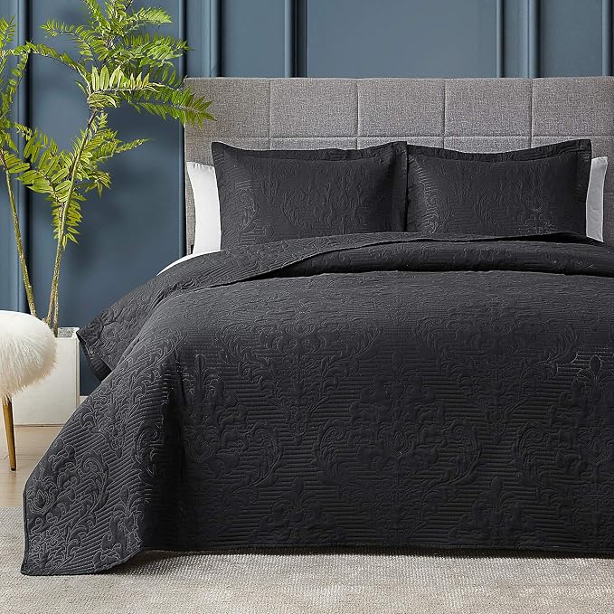 Hansleep Black Quilt Twin Size by Hansleep