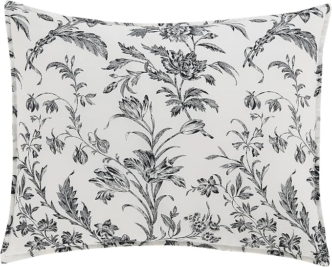 Laura Ashley - King Comforter Set, Reversible Cotton Bedding, Includes Matching - Image 9