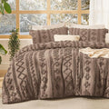Bedsure Tufted Boho Comforter Set Queen Size by Unknown