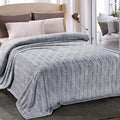 Whale Flotilla Soft Flannel Fleece Bed Blanket Queen Size, Plush Fluffy by WHALEFLOTILLA
