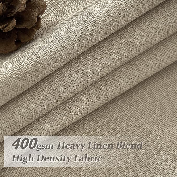 Blackout Extra Wide 70 Inch Curtains 90 Inches Long - Image 2