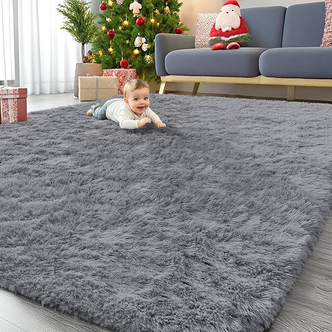 OLANLY 10x14 Machine Washable Large Area Rugs by OLANLY