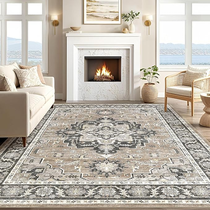 cotiled 6x9 Area Rug for Living Room, Traditional, Dining Room, and Home Office - Image 5