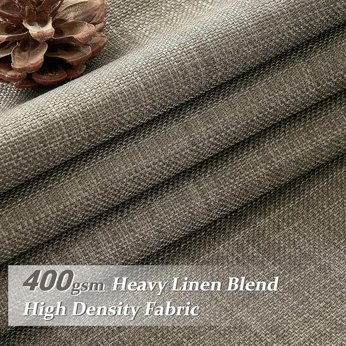 Sepia Ebony Blackout Curtains 86 Inches Long - Image 2