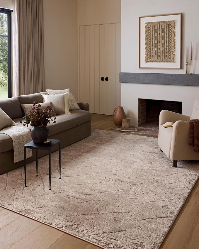 Loloi Amber Lewis Monty Collection MOT-05 Beige/Natural 2'-7" x 10'-0" by Unknown