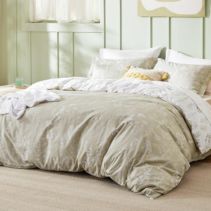 Bedsure Linen King Comforter Set by Unknown