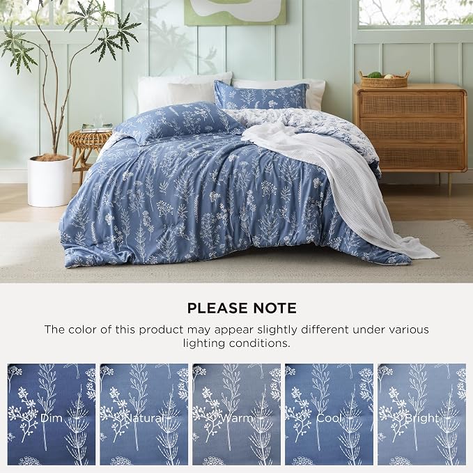Bedsure Infinity Blue Twin/Twin XL Comforter Set - Image 8
