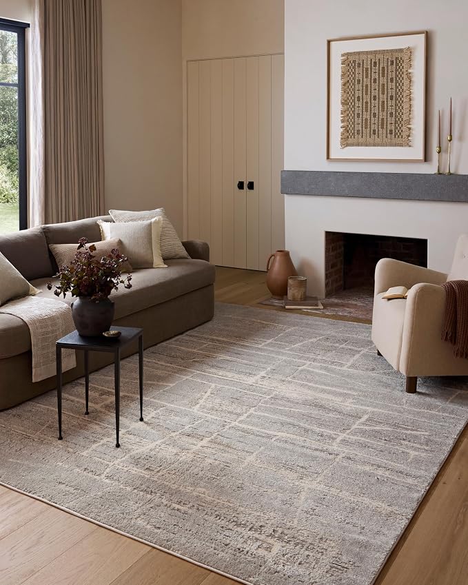 Loloi Amber Lewis Monty Collection MOT-07 Natural/Mist 9'-2" x 13', .50" Pile by Unknown