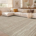 Nakagishi Area Rug Living Room Rugs: 6x9 Large Soft Machine Washable Boho by NakagishiAreaRug