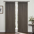 Chocolate Tart Pinch Pleated Curtains 2 Panels Set 90 Inches Long by PleatedDrapes