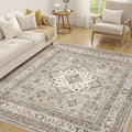 cotiled 6x6 Area Rug for Living Room, Traditional, Dining Room, and Home Office by COTILED